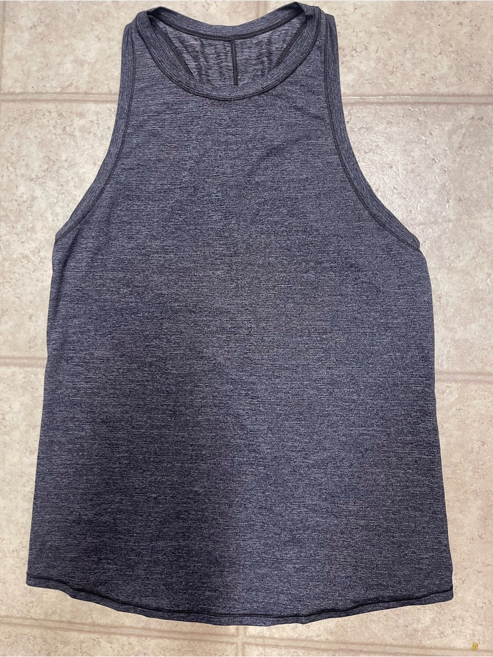 lululemon athletica Women's Dark Heather Gray Racerback Tank - Picture 4 of 5
